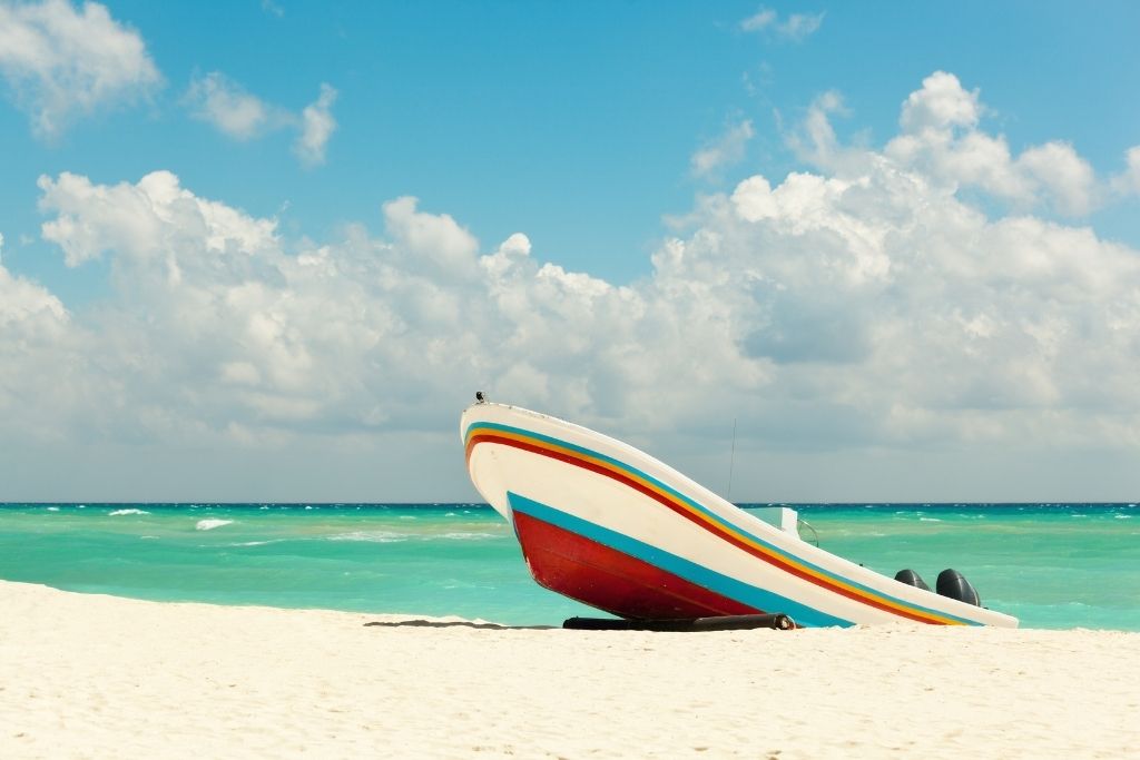 Just like this sunny day at Playa Pescadores, beautiful weather is one of the best reasons to visit Tulum in 2024