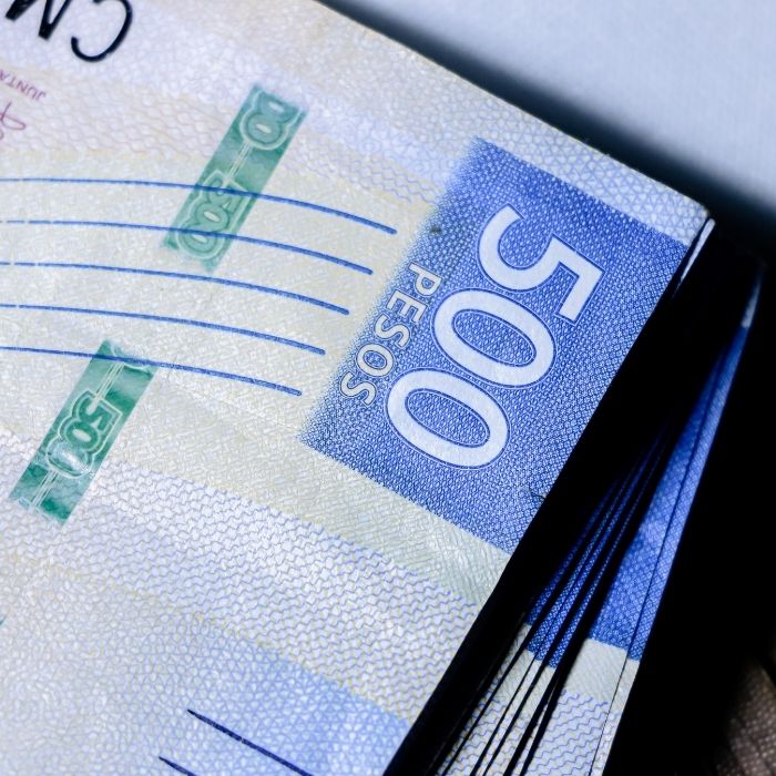 500 pesos bills